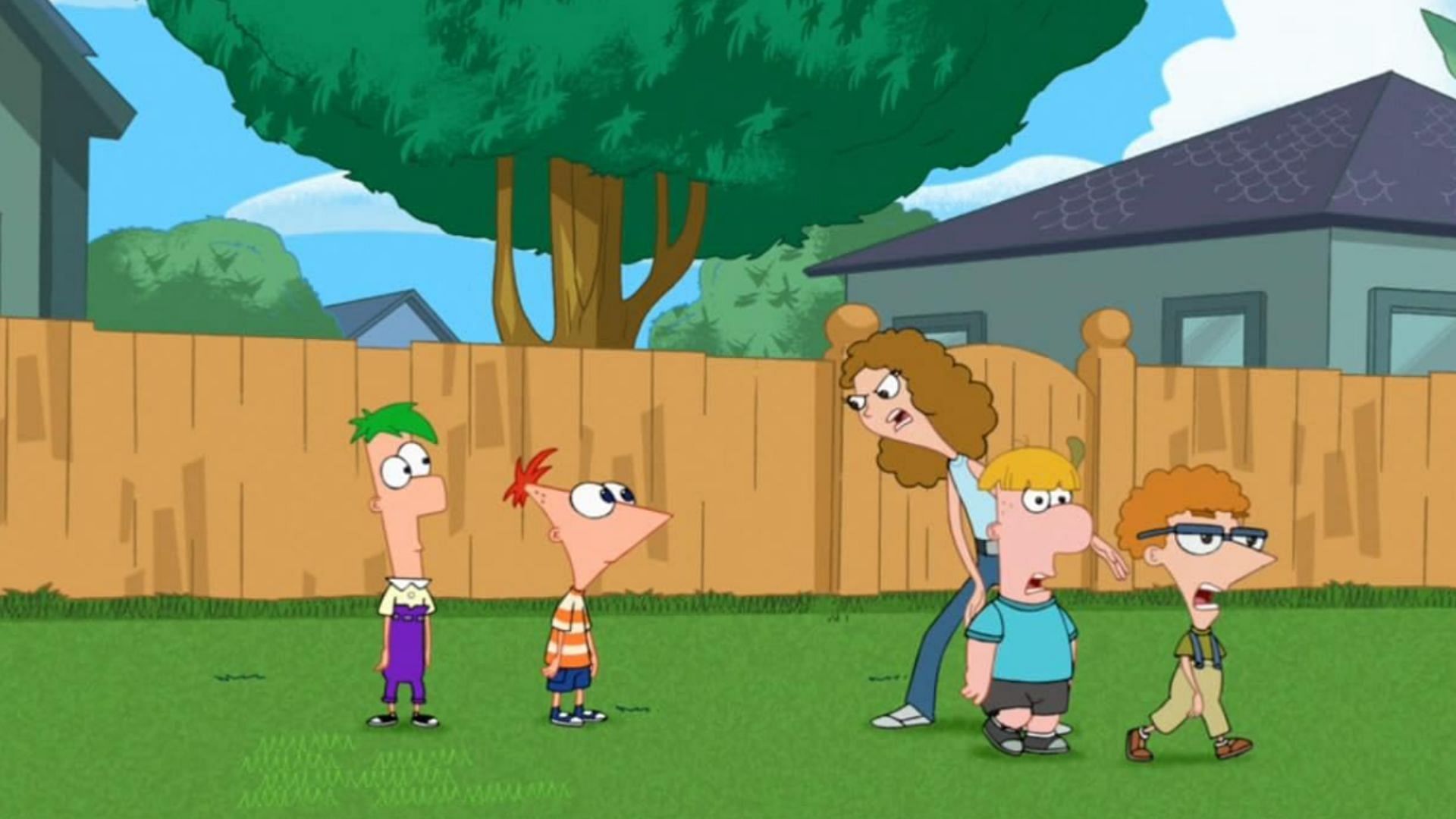 A still from Phineas & Ferb (Image via Disney+)